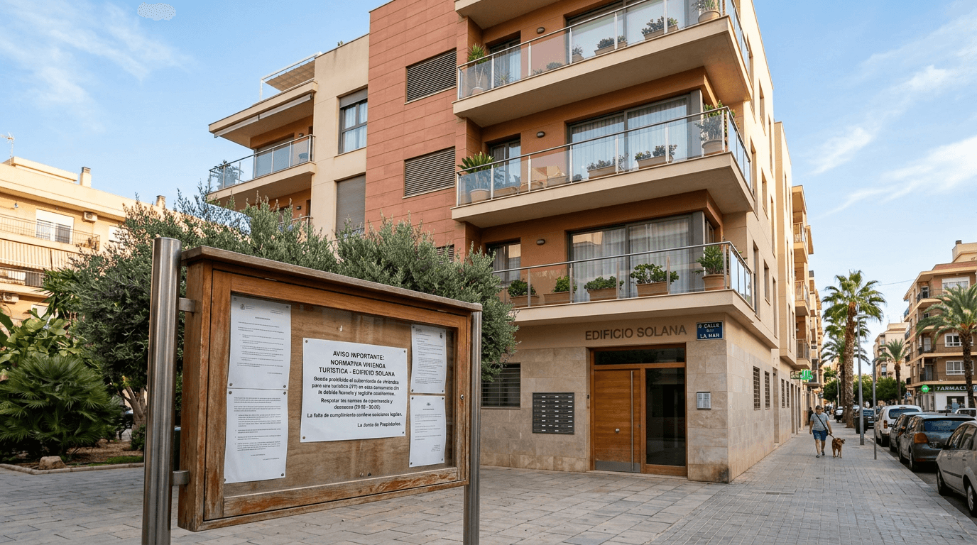 Prohibir pisos turísticos en comunidad: normativa actual y pasos a seguir